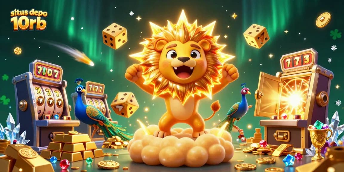 Experience the thrill of situs depo 10rb with vibrant slot machines and exciting jackpots.