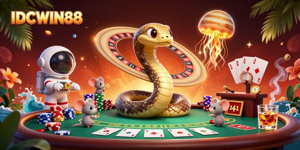 Experience thrilling gameplay at IDCWIN88 while placing bets with alluring visual elements.