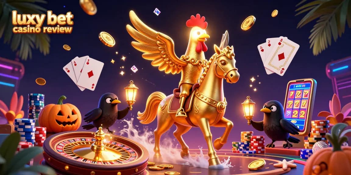 Experience the excitement of luxy bet casino review with dynamic gaming action and vibrant characters.
