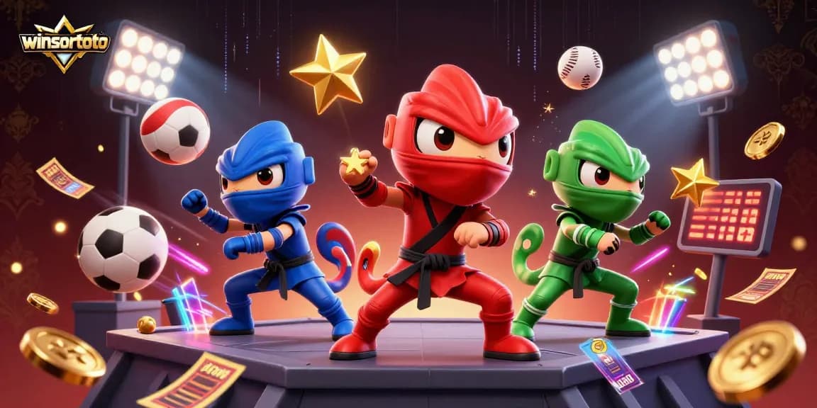 winsortoto mempersembahkan aksi menarik dari tim ninja chameleon, menyebar keasyikan judi dengan gaya bertarung.