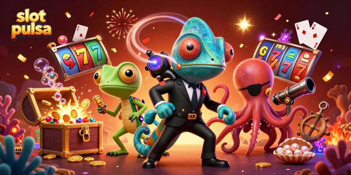 Menangkan jackpot di slot pulsa dengan agen CGI yang beraksi di latar yang menakjubkan.