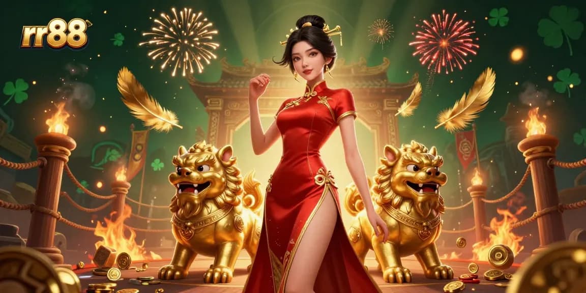 Experience thrilling games at rr88 with glamorous characters and vibrant casino elements.