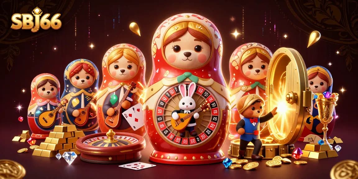 Join the excitement at SBJ66 with lively casino action featuring dealers, cards, and interactive games.