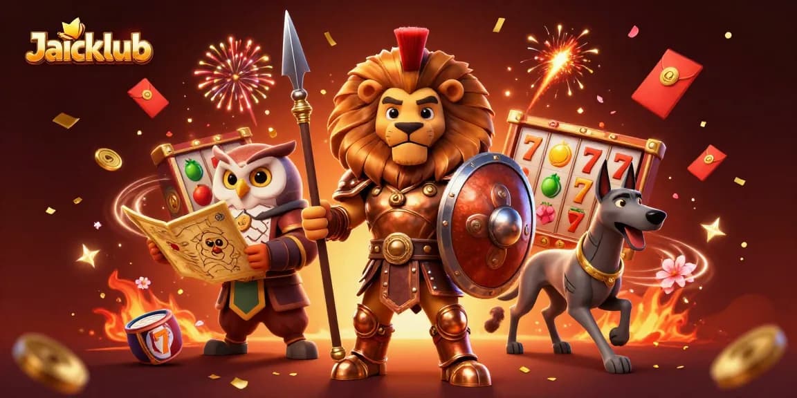Engage with exciting slot games at Jaiclub and enjoy thrilling gameplay with vibrant 3D illustrations.