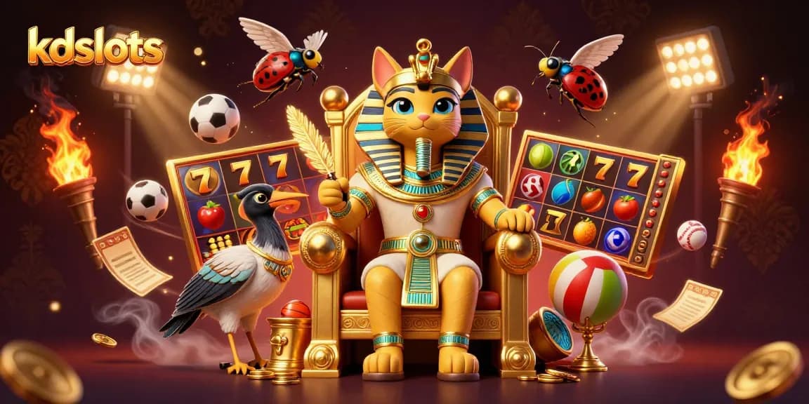 Play thrilling kdslots with a dynamic pharaoh theme and exciting slot elements.