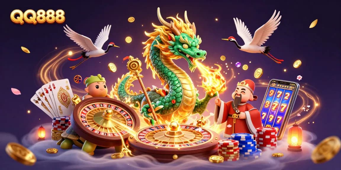 Experience thrilling moments with QQ888 as you spin the reels and unleash big wins.