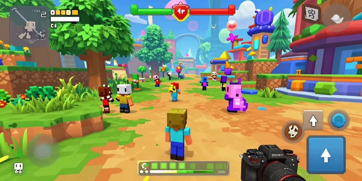 Engaging scene of 3D hentai game gameplay with rich colors and immersive environments.