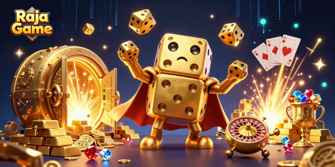 Play exciting games on Raja Game with vibrant visuals, golden treasures, and immersive graphics.