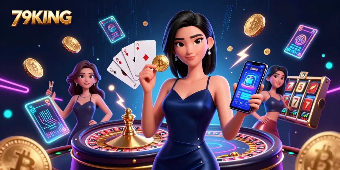 Experience the vibrant casino world of 79KING with thrilling games and rich digital assets.