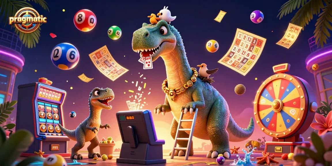 Engage with pragmatic slot machines featuring vibrant casino elements and dynamic characters.