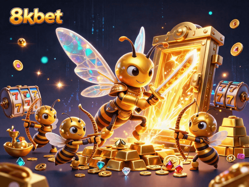 Strategize winning at 8xbet with dynamic casino elements in an enchanting 3D scene.