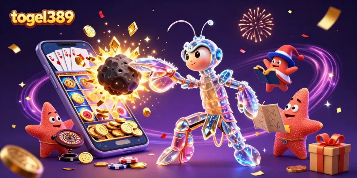 Engage with togel389's exciting events and gaming rewards through a vibrant digital casino scene.