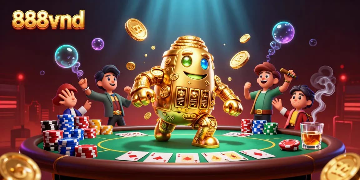 Experience thrilling gameplay at 888vnd with vibrant casino elements and dynamic poker action