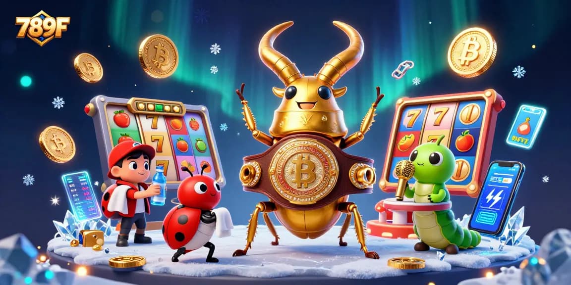 Spin the reels at 789F for a thrilling casino adventure with vibrant slot elements.