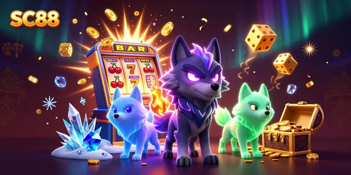 Engage with SC88's thrilling gaming experience featuring dynamic slot action and vibrant gaming visuals.
