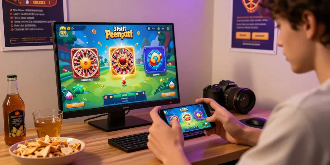 Download 3 Patti Loot APK while enjoying vibrant online casino games on your smartphone.
