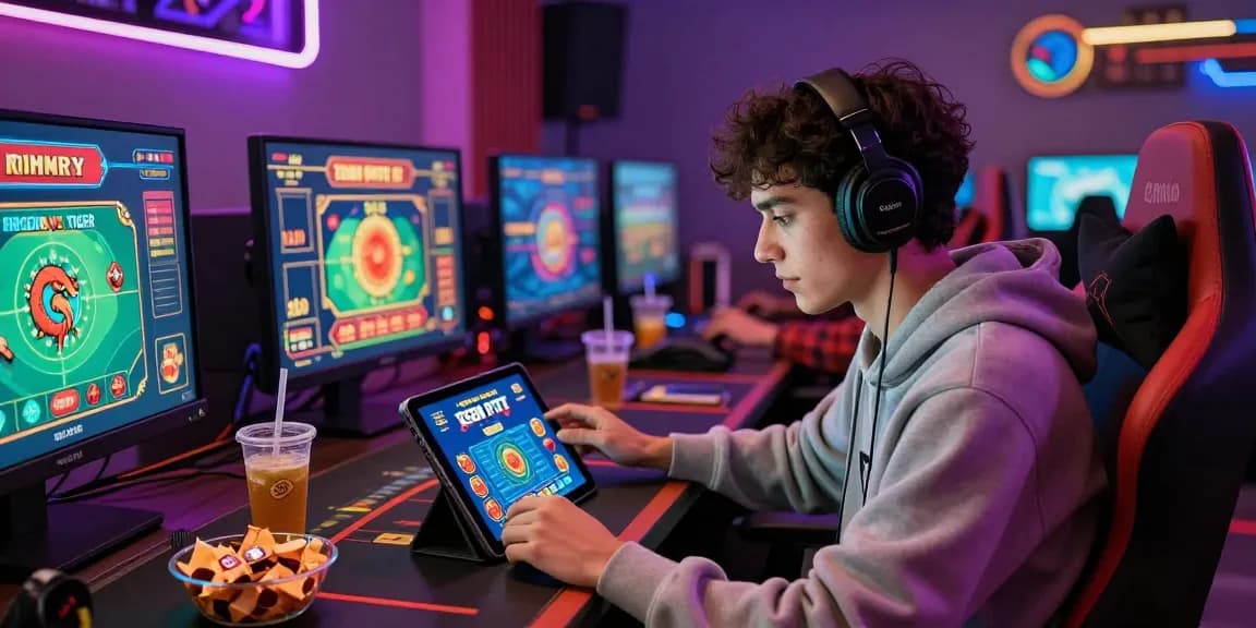Join Now and play exciting casino games in a vibrant gaming scene with immersive visuals.