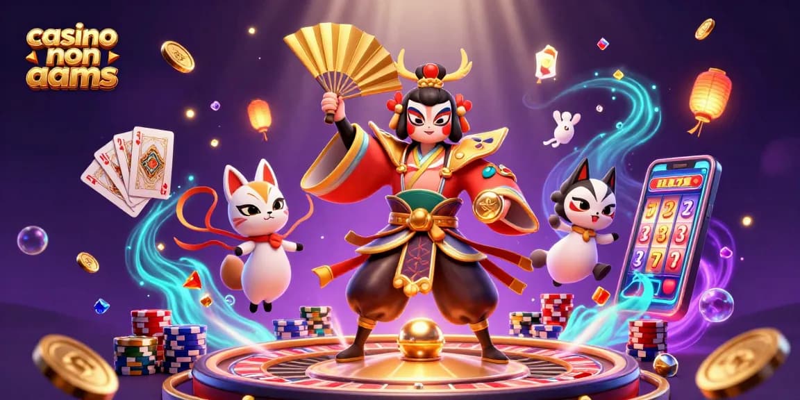 Vivi l'emozione delle avventure nei casinò non AAMS con personaggi vivaci e elementi di gioco entusiasmanti.