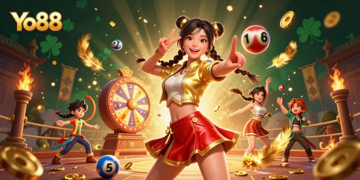 Experience the vibrant action at Yo88 with lively casino games and colorful visuals.