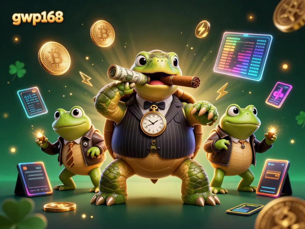 GWP168 menghadirkan pengalaman bermain kasino yang mengasyikkan dengan karakter kartun 3D dan elemen crypto.