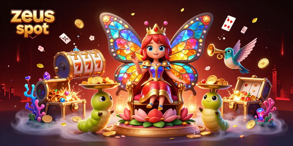 Experience the thrilling zeus slot with vibrant colors, dynamic gaming elements, and rich animations in this 3D illustration.