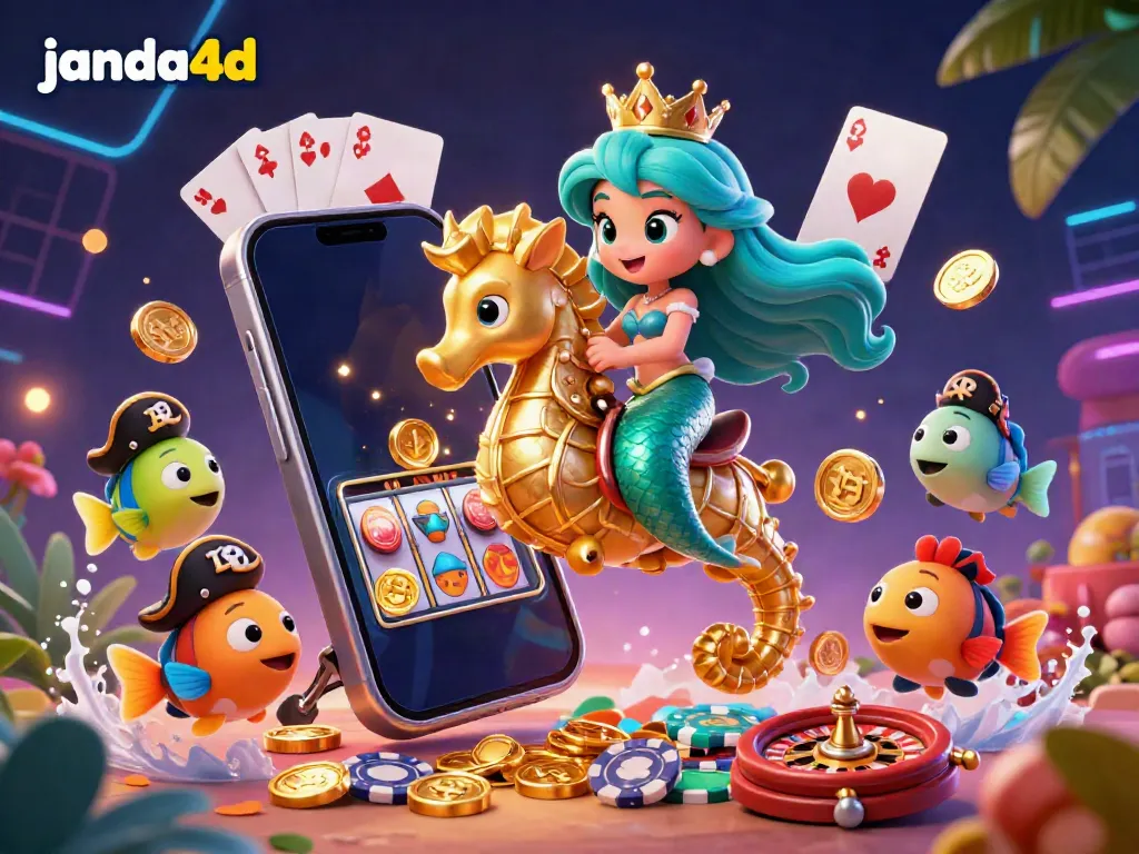 Menangkan permainan dengan janda4d putri duyung beraksi di kasino digital yang mengesankan.