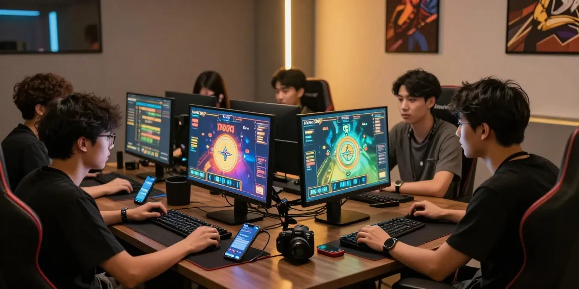 Pengguna dewatogel menikmati permainan togel online dengan antusias, terang dalam suasana modern.