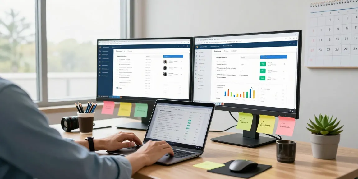 Analysis of new registration domain list in a modern office setting.