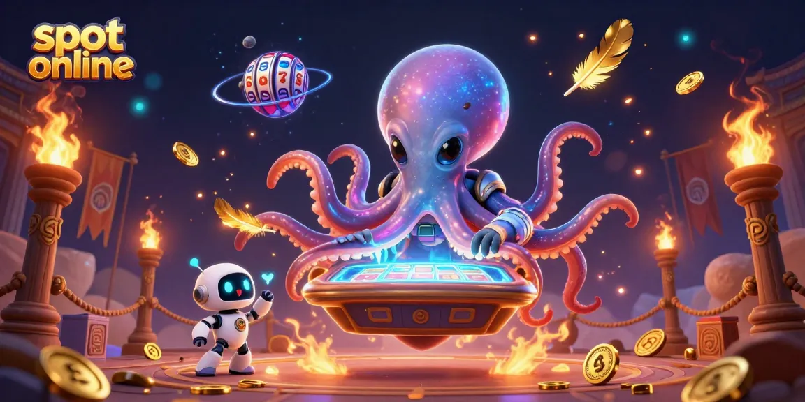 Menangkan slot online dengan alien dan robot dalam kasino virtual yang meriah.