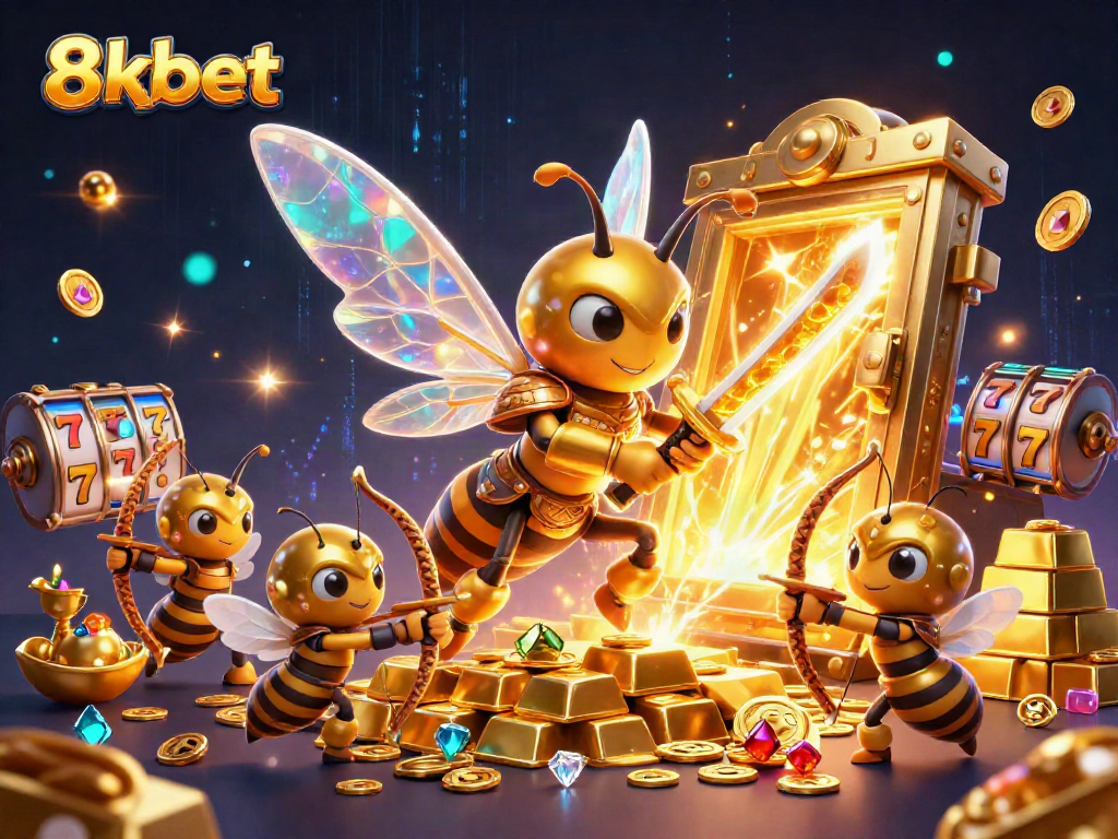 Strategize winning at 8xbet with dynamic casino elements in an enchanting 3D scene.