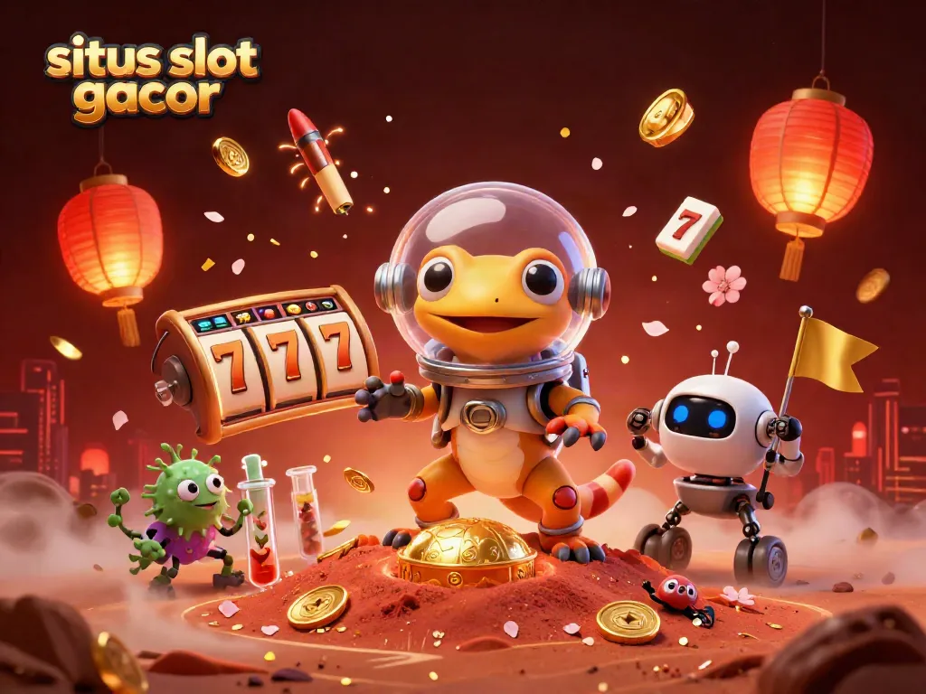 Experience the thrill of situs slot gacor in a vibrant Martian casino adventure.