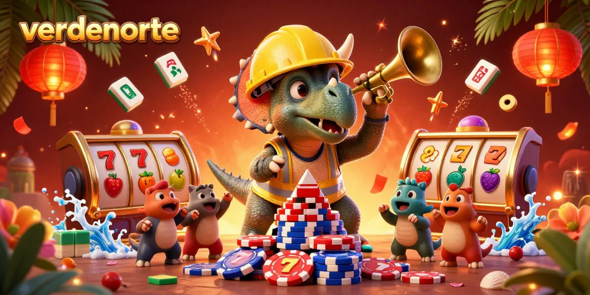 Play and win big with a vibrant verdenorte slot scene featuring cheerful characters and colorful gaming elements.