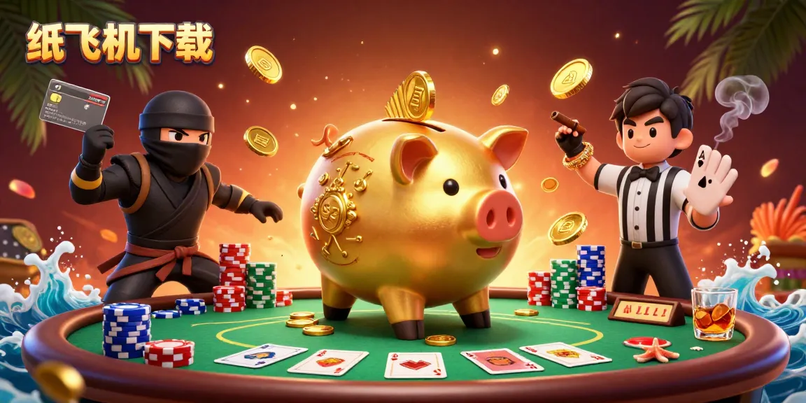 Engage in thrilling gameplay with 纸飞机下载 featuring a dynamic 3D casino scene.