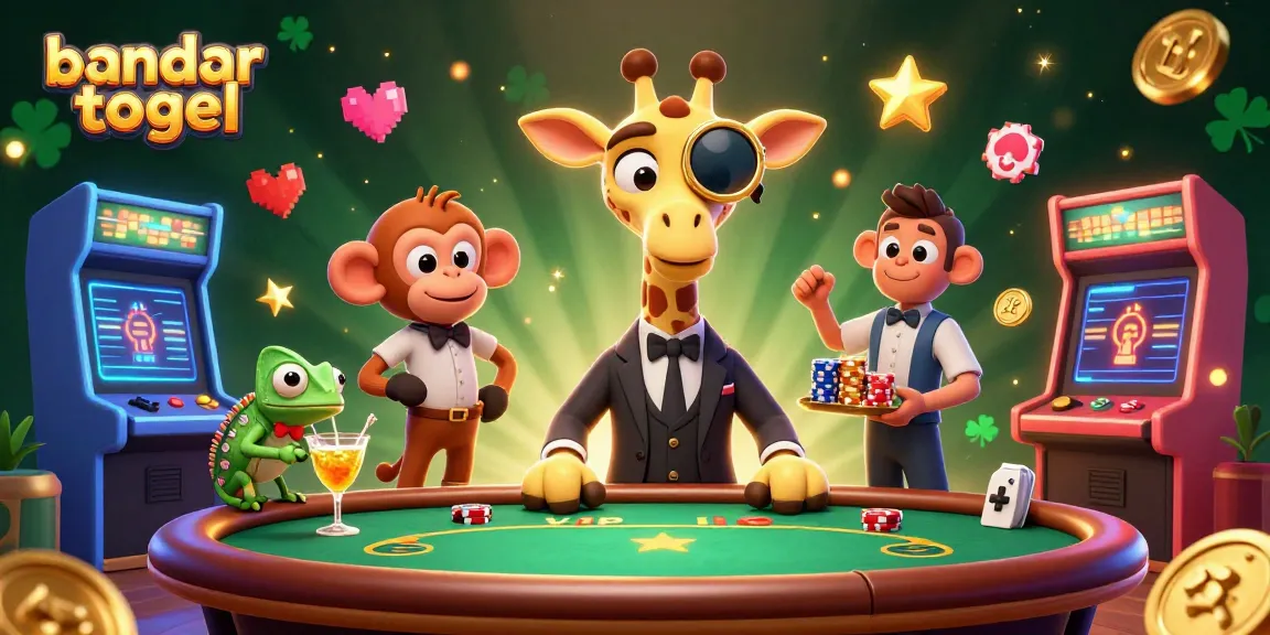 Experience the thrill of bandar togel with vibrant characters and dynamic gaming elements.