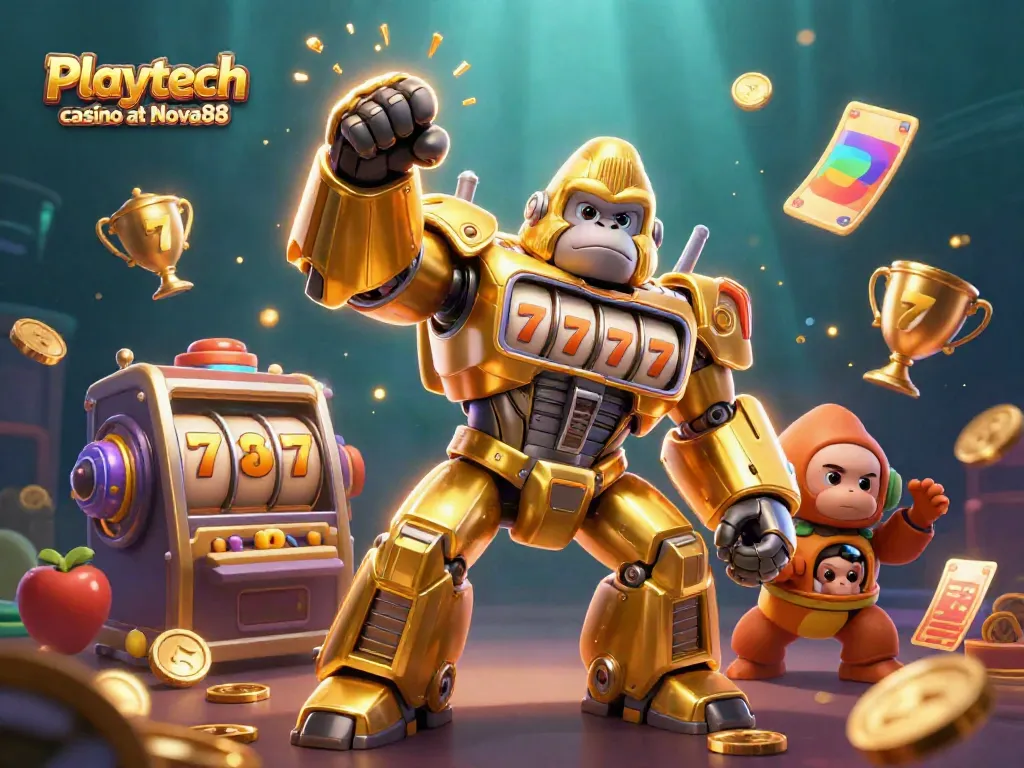 Experience the excitement of Playtech casino at Nova88 with dynamic gaming action and vibrant visuals.